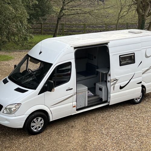 2008 Mercedes Sprinter 311 CDi LWB 6 Speed - Camper Van 3 Berth - Large Garage