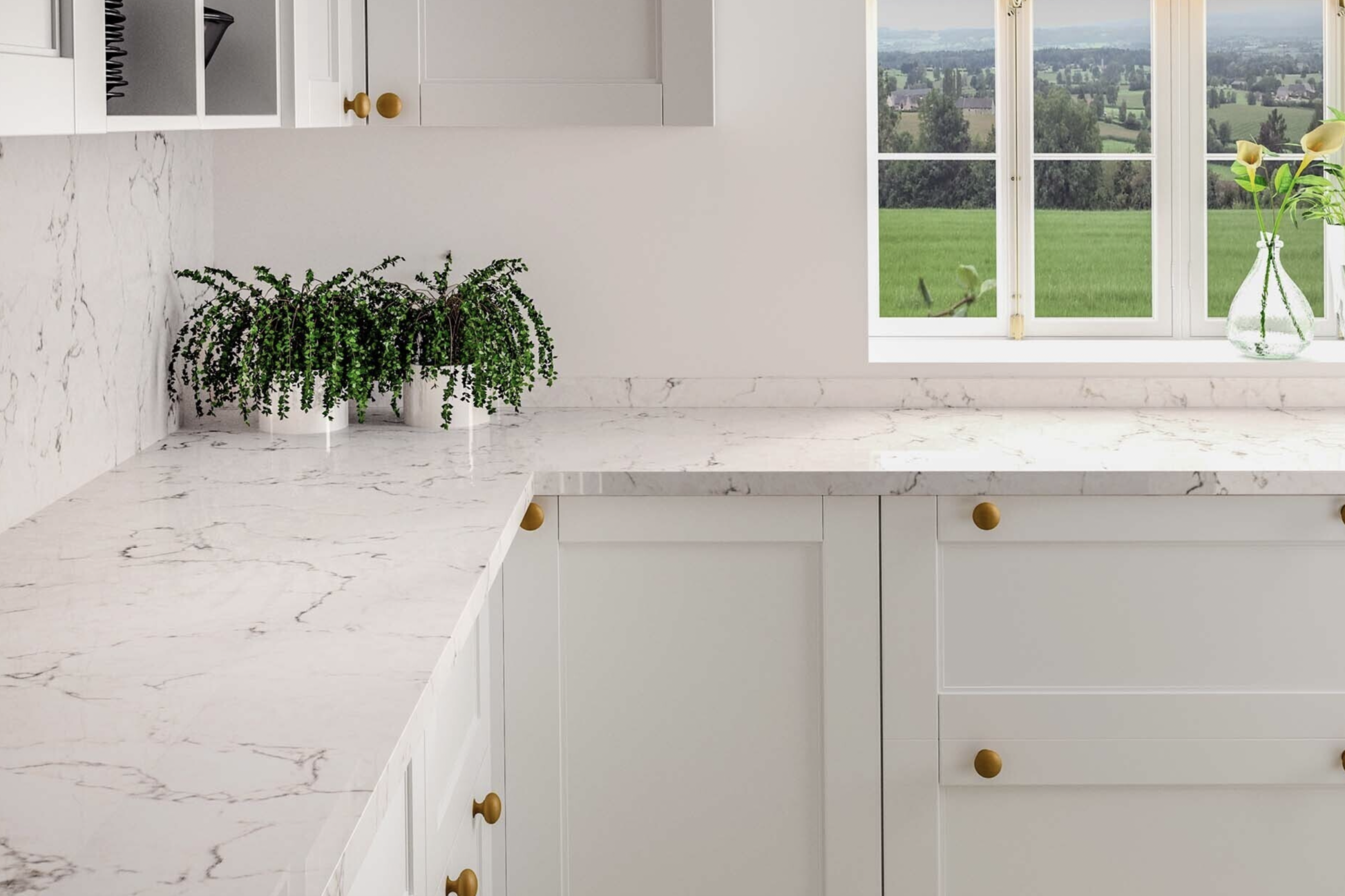 Silestone White Arabesque