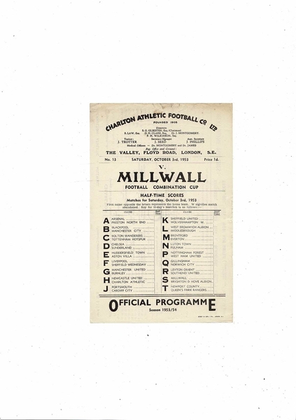 Today's Football Programme updates