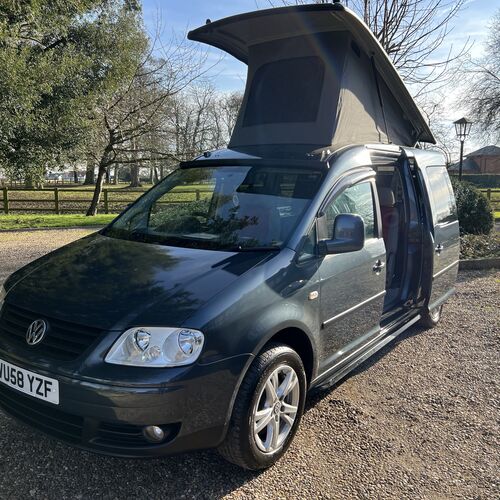 2008 (58)reg VW Caddy Maxi TDI 104 Camper Van 2 Berth Pro Conversion