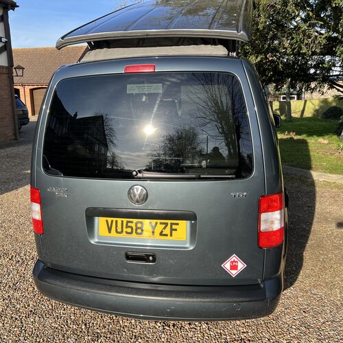 2008 (58)reg VW Caddy Maxi TDI 104 Camper Van 2 Berth Pro Conversion