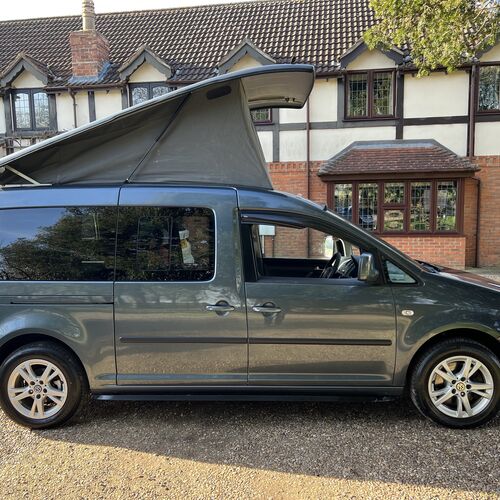 2008 (58)reg VW Caddy Maxi TDI 104 Camper Van 2 Berth Pro Conversion