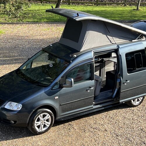 2008 (58)reg VW Caddy Maxi TDI 104 Camper Van 2 Berth Pro Conversion
