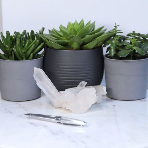 Lemurian Quartz Cluster