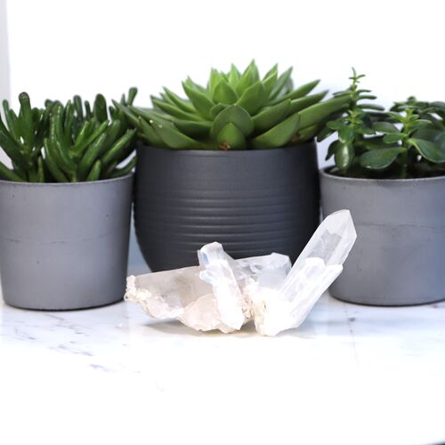 Lemurian Quartz Cluster