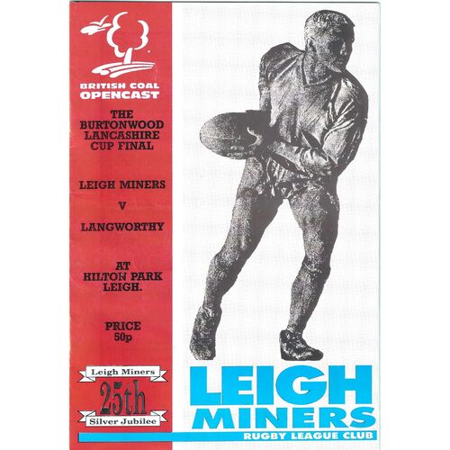 BARLA Lancashire/Cumbria Cup Final Programmes