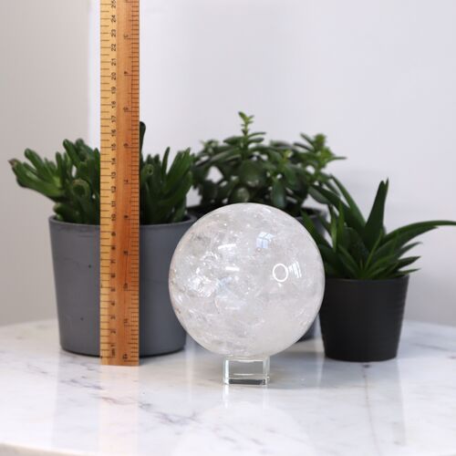 Lemurian Quartz Sphere