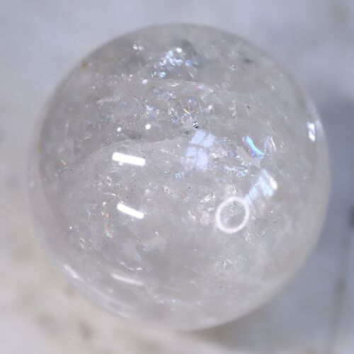 Lemurian Quartz Sphere
