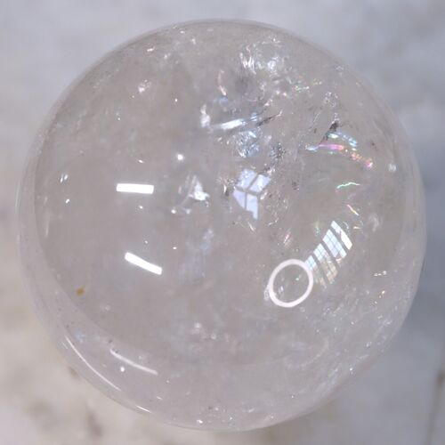 Lemurian Quartz Sphere