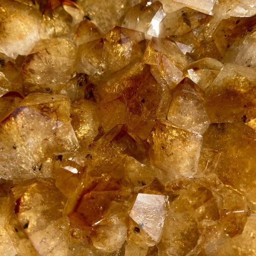 Citrine Free Standing Geode