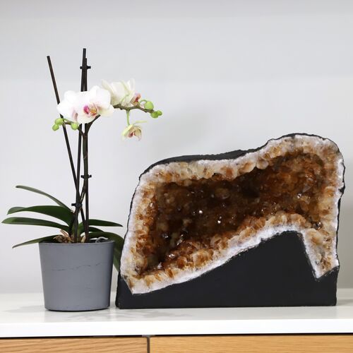 Citrine Geode Cathedral Cave