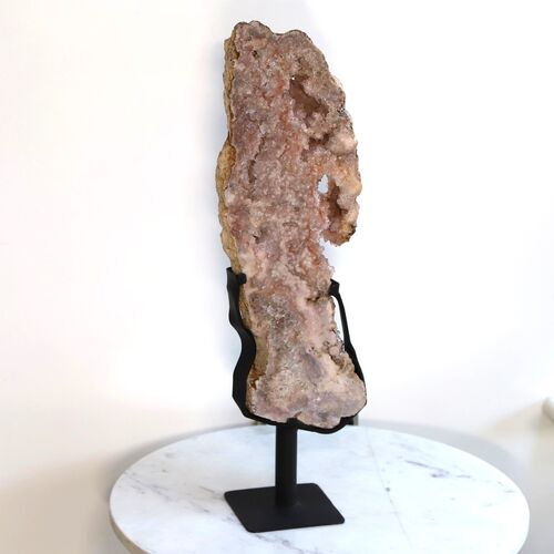 Pink Amethyst Geode Crystal