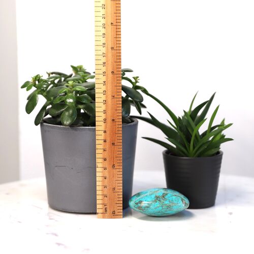 Chrysocola Palm Stone