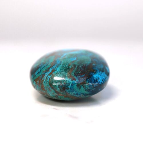 Chrysocola Palm Stone
