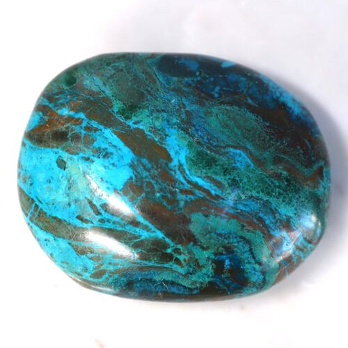 Chrysocola Palm Stone