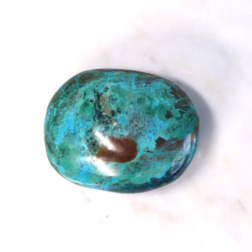 Chrysocola Palm Stone