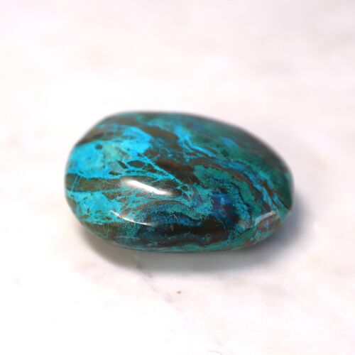 Chrysocola Palm Stone