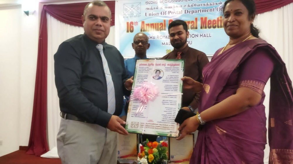 பாராட்டி கௌரவிக்கப்பட்ட ஜெயானந்தி!