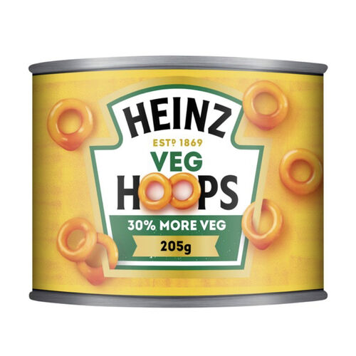 Heinz Veg Hoops 205g