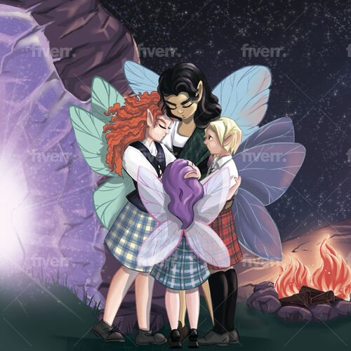 SKYE THE TARTAIN FAIRY - THE MYSTERY OF THE MOONDANCERS