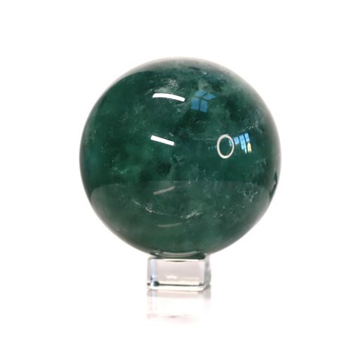 Green Fluorite Polished Sphere