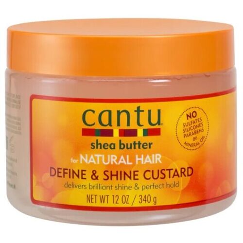 Cantu Shea Butter Natural Define & Shine Custard 340g/12oz