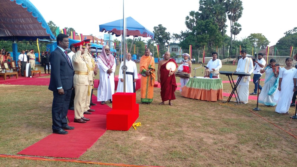 நெல்லியடி கொலியன்ஸ் விளையாட்டு மைதானத்தில் 75வது சுதந்திர தினம்