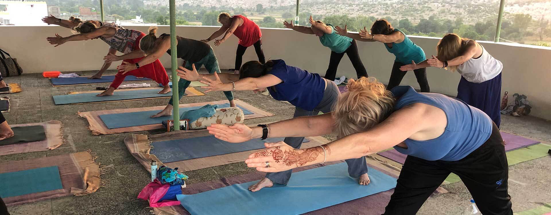 Zoom online yoga classes