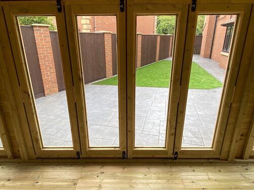 #SHP003 20x10 Pent Summer House