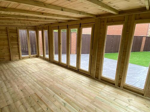 #SHP003 20x10 Pent Summer House