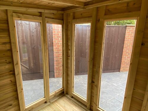 #SHP003 20x10 Pent Summer House