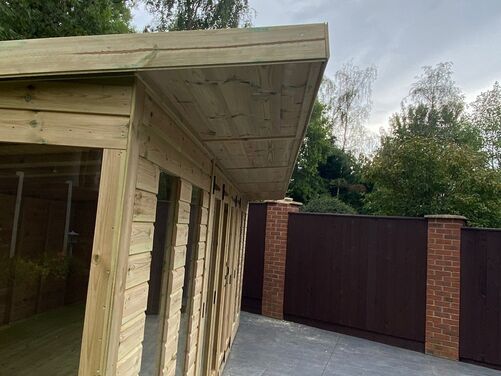 #SHP003 20x10 Pent Summer House