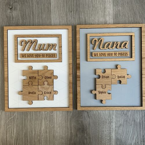 We Love You To Pieces Plaque