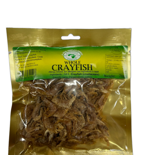 Whole Crayfish 70g