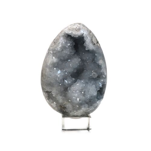 Celestite Egg Geode Crystal