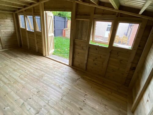 #A002 18x10 Apex Reverse Shed