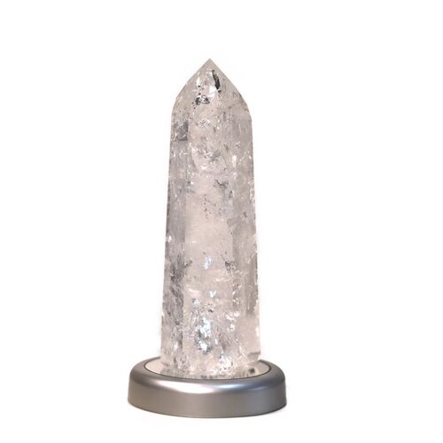 Lemurian Quartz Crystal Polished Point