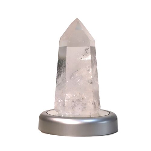 Lemurian Quartz Crystal Polished Point