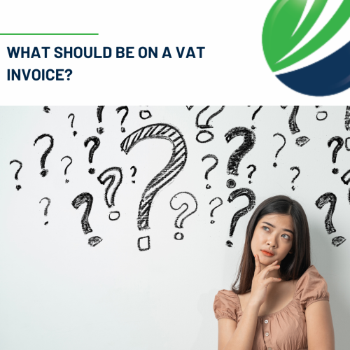 What should be on a VAT invoice?