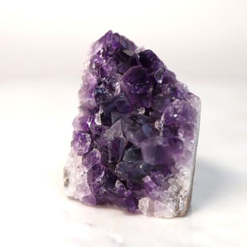 Labradorite, Pyrite & Amethyst Freeform set