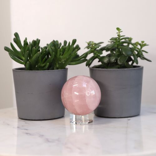 Rose Quartz Sphere