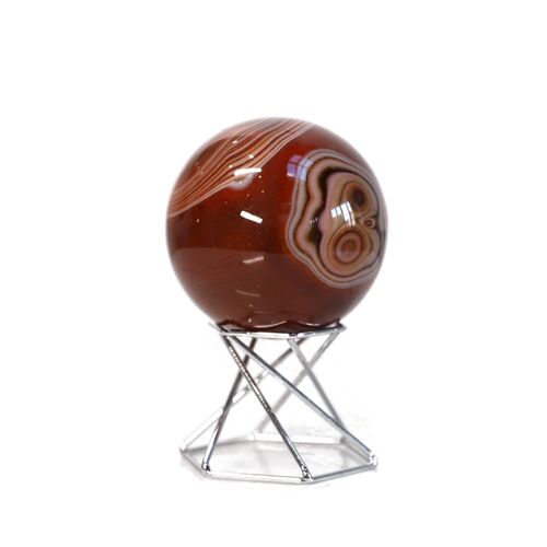 Carnelian Agate Sphere