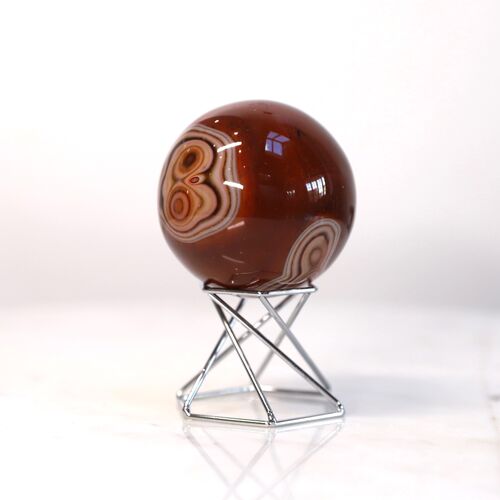 Carnelian Agate Sphere