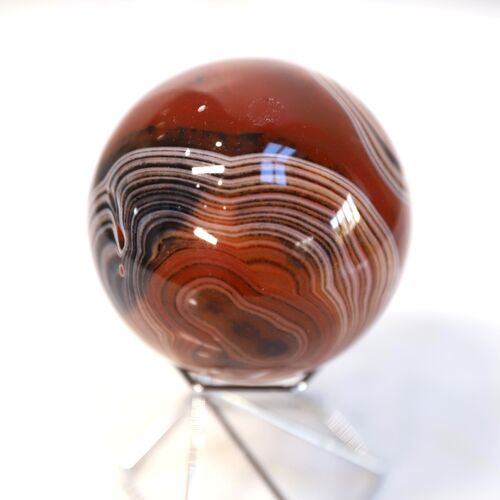 Carnelian Agate Sphere