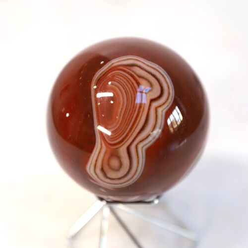 Carnelian Agate Sphere