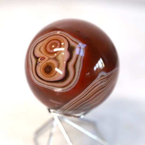Carnelian Agate Sphere