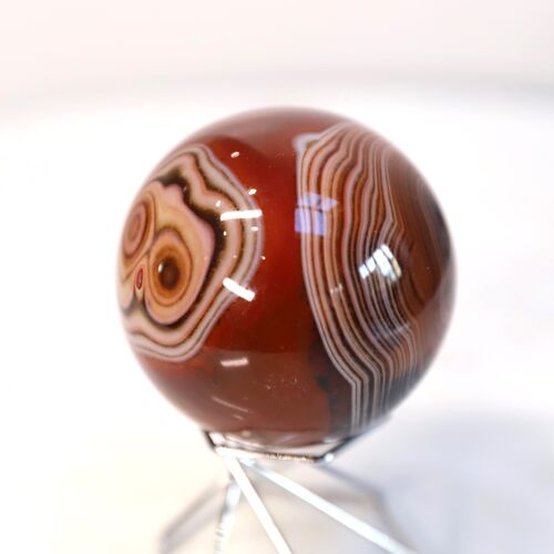 Carnelian Agate Sphere