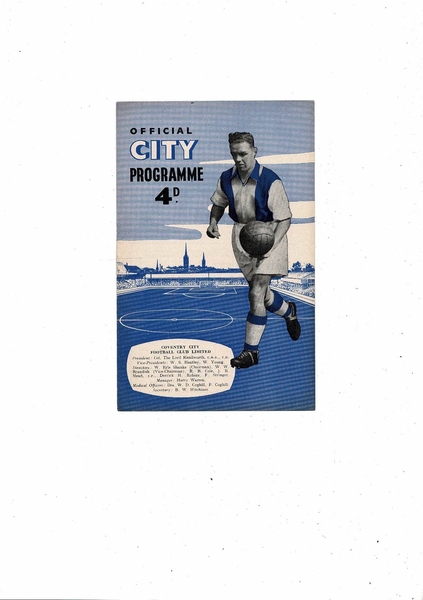 Latest Football Programmes Listed today
