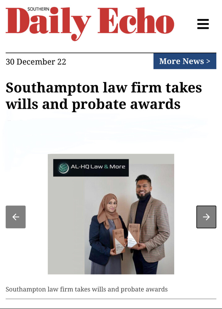 British Wills and Probate Awards