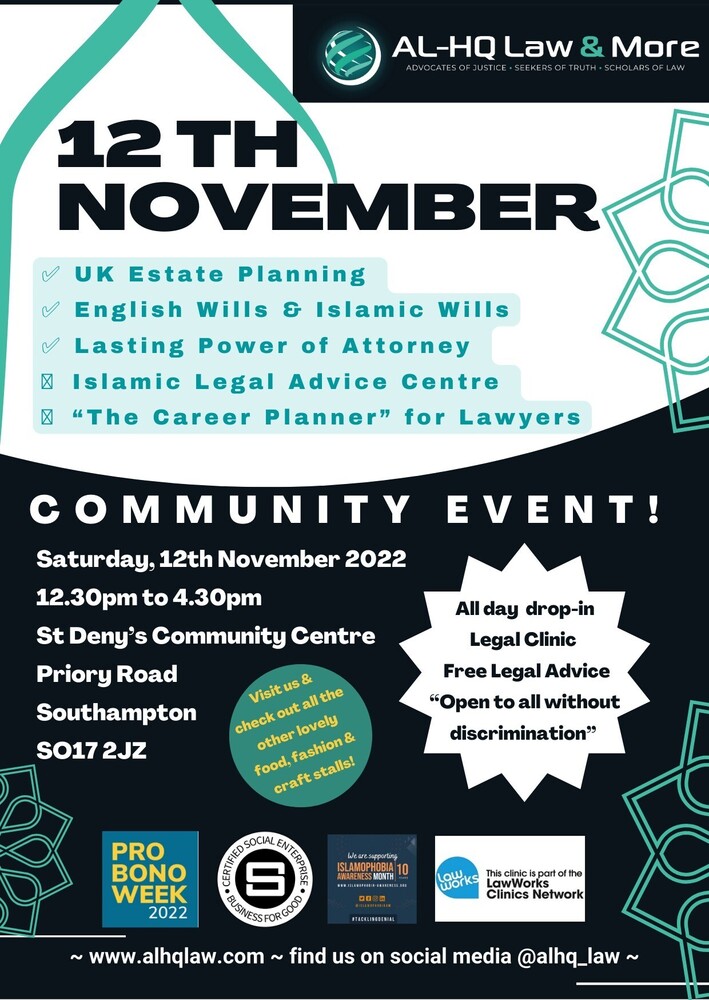 In-person community event in Southampton